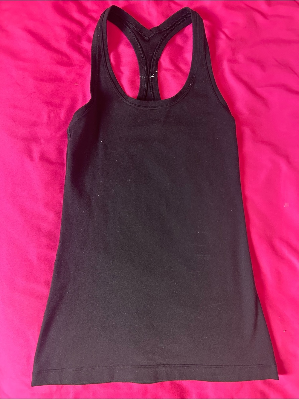 Lululemon Black Racerback Tank Top